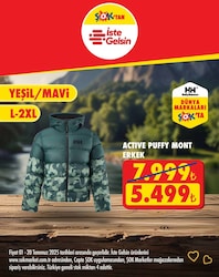 Helly Hansen Actıve Puffy Mont Yeşil Erkek