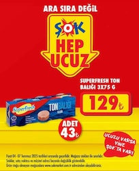 Superfresh Ton Balığı 3x75 g