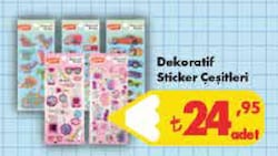 Lector Dekoratif Sticker Çeşitleri 