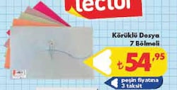 Lector Körüklü 7 Bölmeli Dosya 
