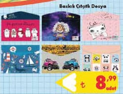 Lactor Baskılı Çıtçıtlı Dosya 