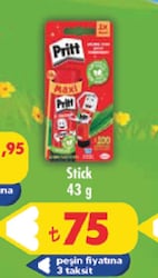 Pritt Stick 43 gr Yapıştırıcı