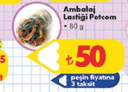 Ambalaj Lastiği Petcom 80 g