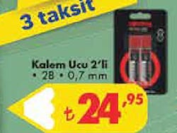 Rotring Kalem Ucu 2'li 2B 0.7 mm