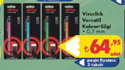 Rotring Visuclick Versatil Kalem+Silgi 0.7 mm