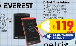 Everest EV-DY100 Yazı ve Çizim Tableti