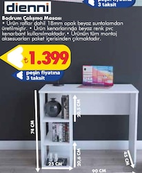 Dienni Bodrum Çalışma Masası 