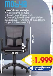 Mosya Lara Çalışma Koltuğu 