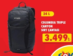Columbia Triple Canyon 24 lt Kamp Çantası