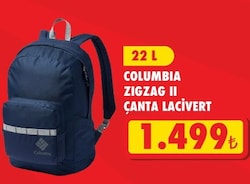 Columbia Zigzag II 22 lt UU4647 Sırt Çantası