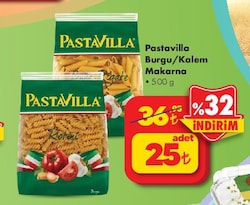 Pastavilla Burgu Makarna 500 gr
