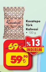 Kocatepe Türk Kahvesi 100 gr