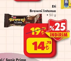 Eti Browni Intense Çikolatalı Kek 50 gr