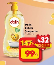 Dalin Klasik Bebek Şampuanı 700 ml