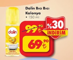 Dalin Bıcı Bıcı Bebek Kolonyası 150 ml