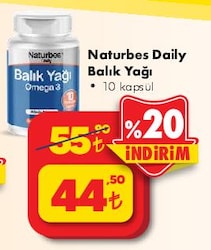 Naturbes Balık Yağı 10 Kapsül