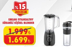 Emsan Fit&Healthy Sürahili Kişisel Blender