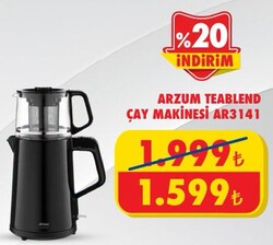 Arzum Teablend AR3141 Çay Makinesi