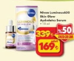 Nivea Luminious630 Skin Glow Aydınlatıcı Serum 15 ml