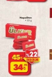 Ülker Napoliten 33 g