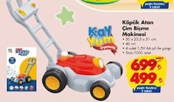 Kayyum Oyuncak Köpük Atan Çim Biçme Makinesi