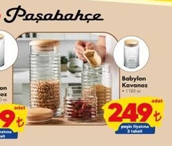 Paşabahçe Babylon Kavanoz 1120 cc