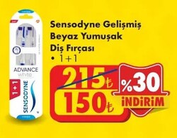 Sensodyne Gelişmiş Beyaz Yumuşak Diş Fırçası 1+1
