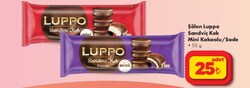 Şölen Luppo Sandviç Kek Mini Kakaolu/Sade 55 g
