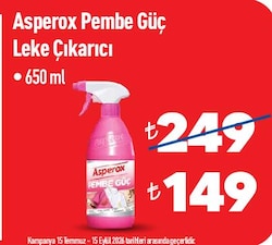Asperox Pembe Güç Leke Çıkarıcı 650 ml 