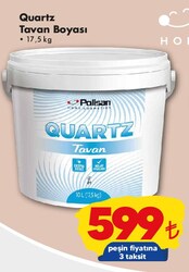 Polisan Quartz Tavan Boyası 17,5 kg