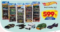Hot Wheels Beşli Araba Seti