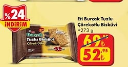 Eti Burçak Tuzlu Çörekotlu Bisküvi 273 g
