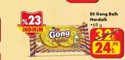 Eti Gong Ballı Hardallı 68 g