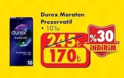 Durex Maraton Prezervatif 10'lu