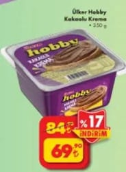 Ülker Hobby Kakaolu Krema 350 g