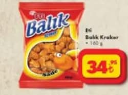Eti Balık Kraker 160 g