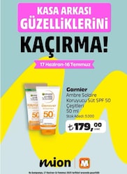 Garnier Ambre Solaire Seyahat Boy Güneş Koruyucu Süt Spf 50+ 50 ml