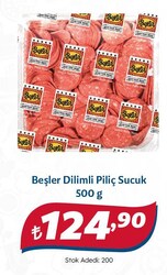 Beşler Dilimli Piliç Sucuk 500 g