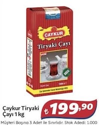 Çaykur Tiryaki 1 kg Çay