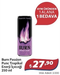 Burn Passion Punch 250 ml Enerji İçeceği
