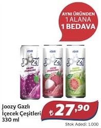 Joozy Üzüm Aromalı 330 ml Gazlı İçecek