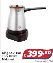 King Haz K451 Elektrikli Cezve