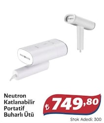 Neutron NTL-WS-20P 1200 W Katlanabilir Kırışık Giderici
