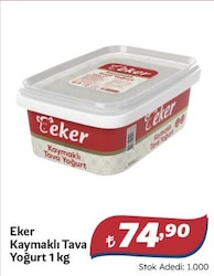 Eker Kaymaklı 1000 gr Tava Yoğurt