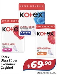 Kotex Ultra Gece Hijyenik Ped 16'lı
