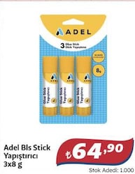 Adel 8 gr Stick Yapıştırıcı 3 Lü