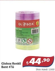 Globox Renkli Bant 4'Lü