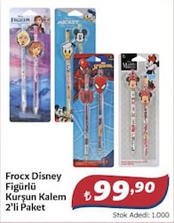 Frocx Disney Figürlü Kurşun Kalem Paket 2'li 