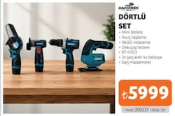 Dawreek BT-0203 Dörtlü Set 