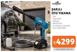 Dawreek MK-BT0174 Şarjlı Oto Yıkama 36 V